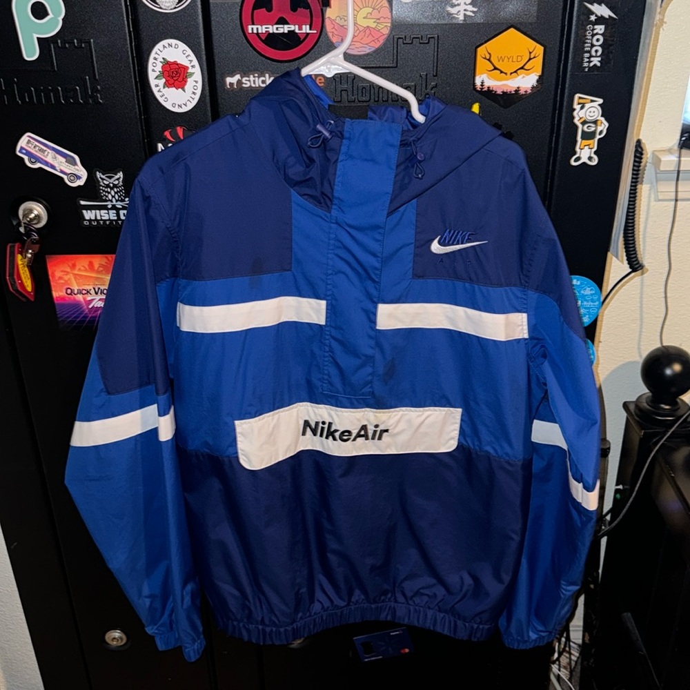 Nike Air windbreaker pull over hoodie